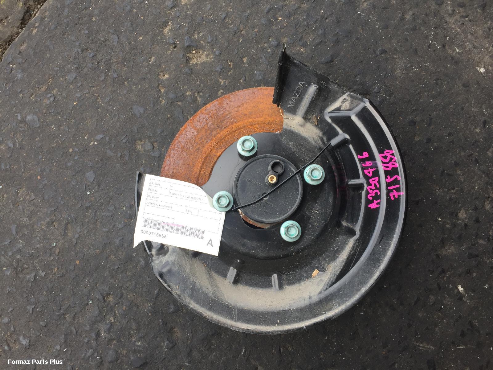 Right Rear Hub Assembly